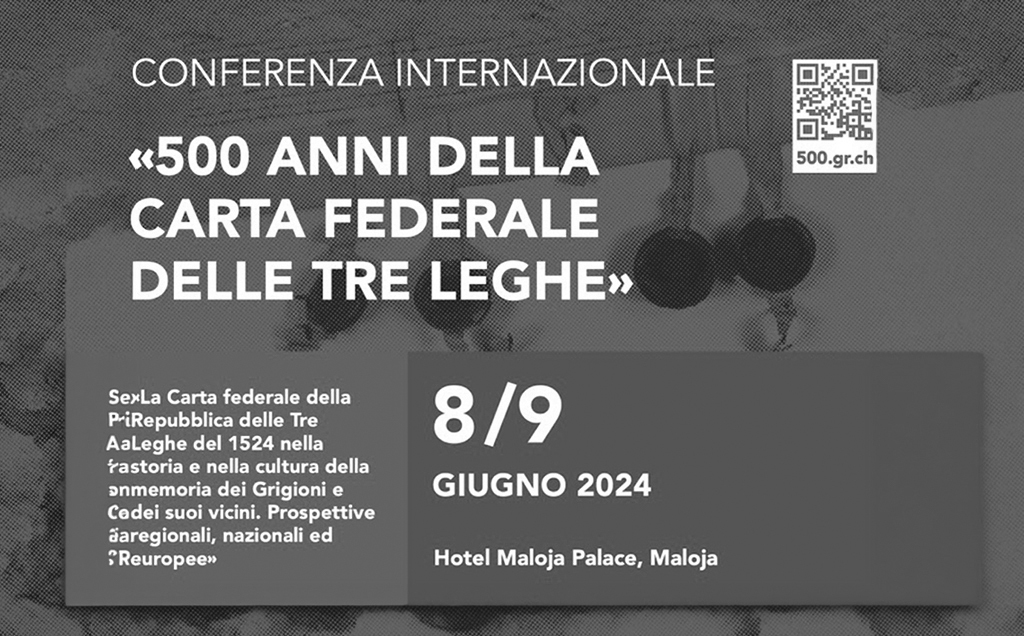 500 anni Carta federale Tre Leghe