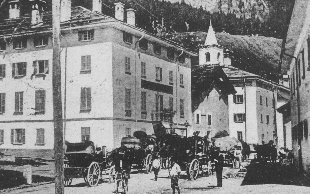 Visita storica del villaggio di Casaccia