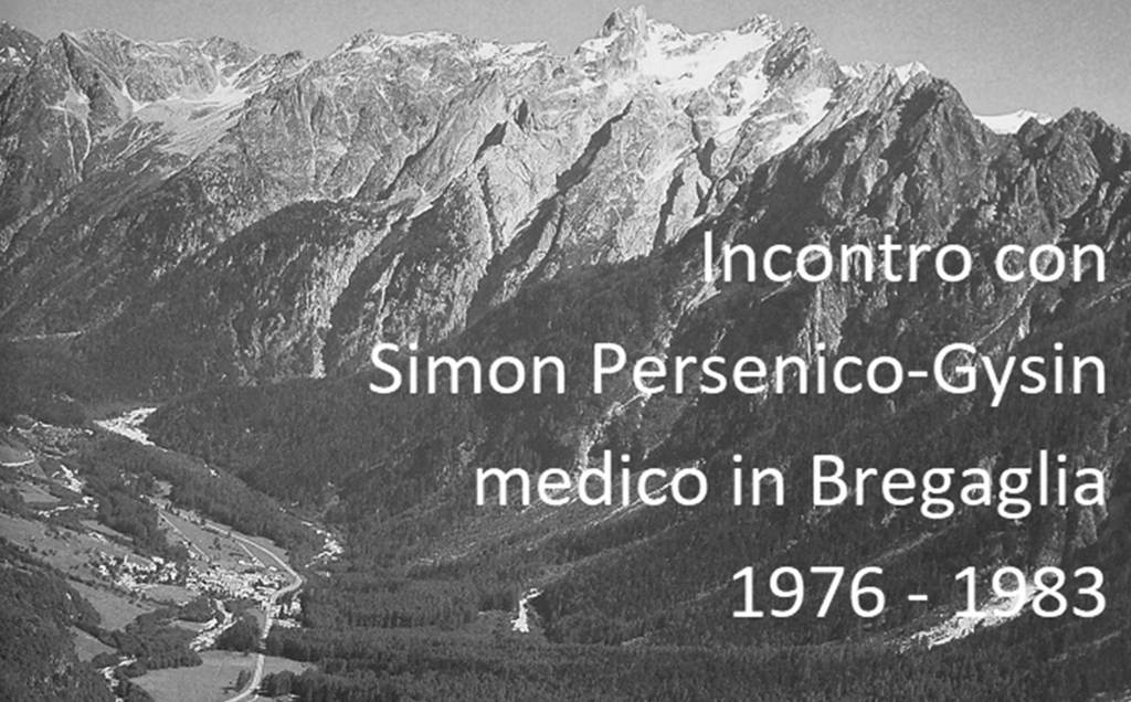 Incontro con Simon Persenico-Gysin